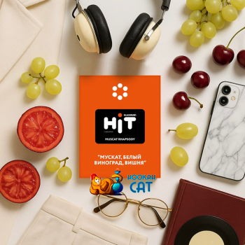 Заказать кальянный табак BlackBurn HIT Muscat Rhapsody (БлэкБерн Хит Мускат Белый Виноград Вишня) 30г онлайн с доставкой всей России